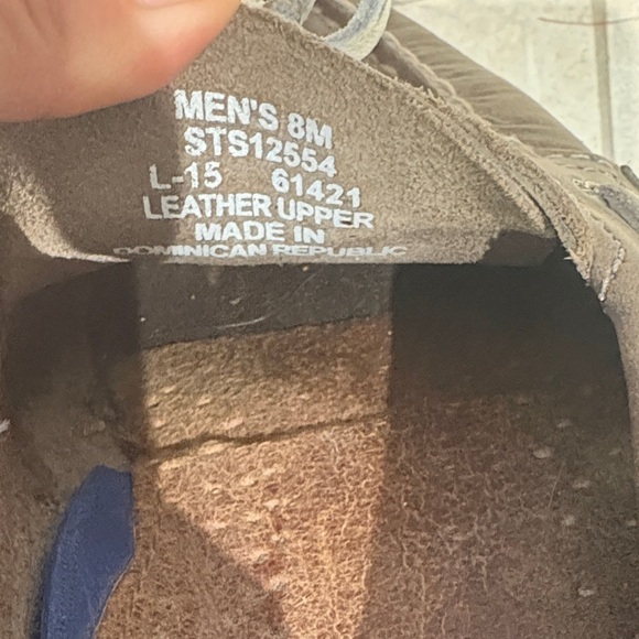 Sperry Men's Dark Brown Boat Shoes - Picture 2 of 4